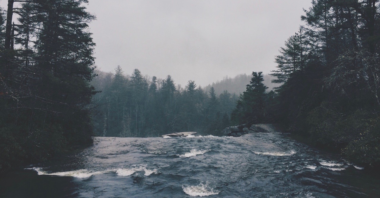 river moving quickly