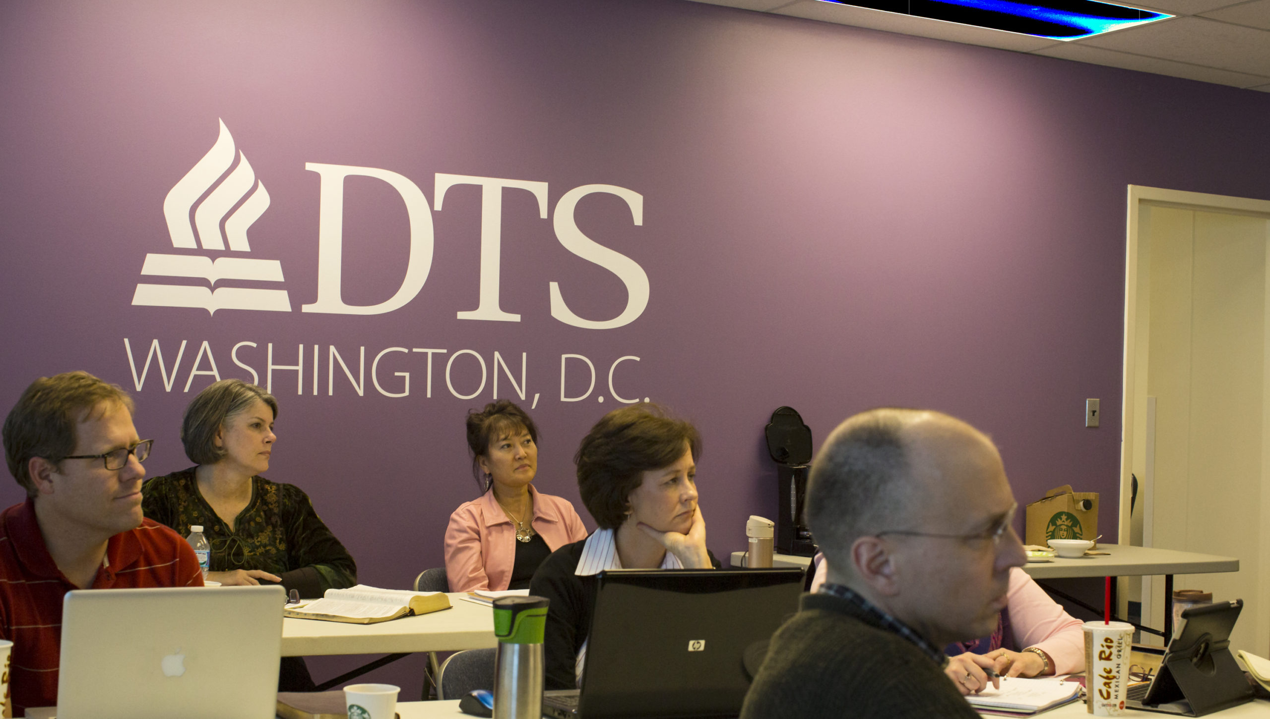 classroom at the DC campus